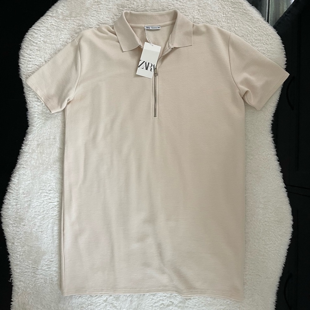 Collared Shirt Dress